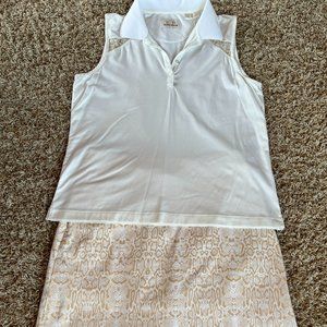 Women's Golf Outfit Skort and top